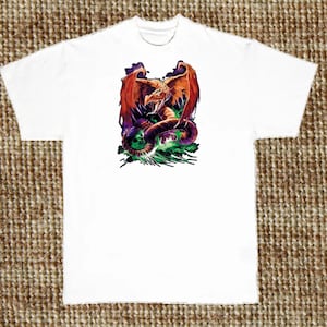 Drachen-T-Shirt, der große Wyrm (Sweatshirt, Hoodie auf Anfrage erhältlich) #720a