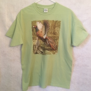 Pheasant T Shirt, Ring Necked, (Sweatshirt, Hoodie Available on Request) #214e