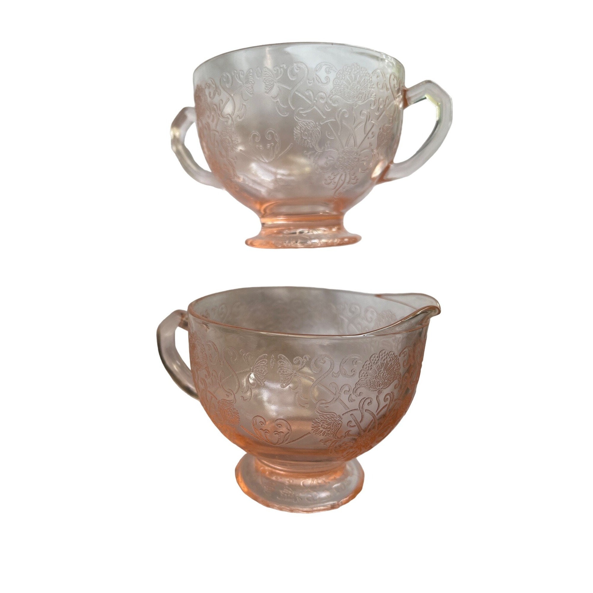 ヘーゼルアトラス フィレンツェ風 ピンク クリームピッチャー