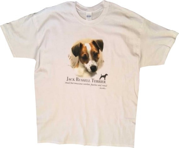 Jack Russell Terrier Heat Press Transfer For Tee-Shirt/Sweatshirt 