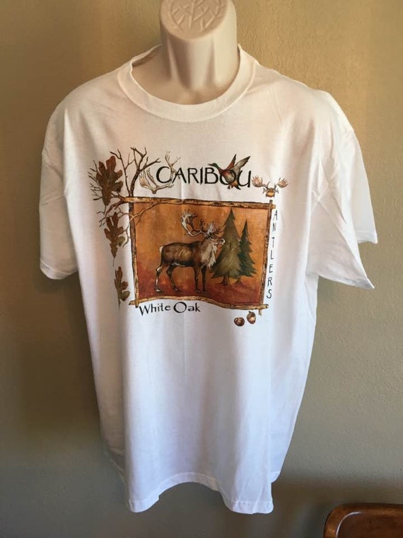 caribou coffee t shirt