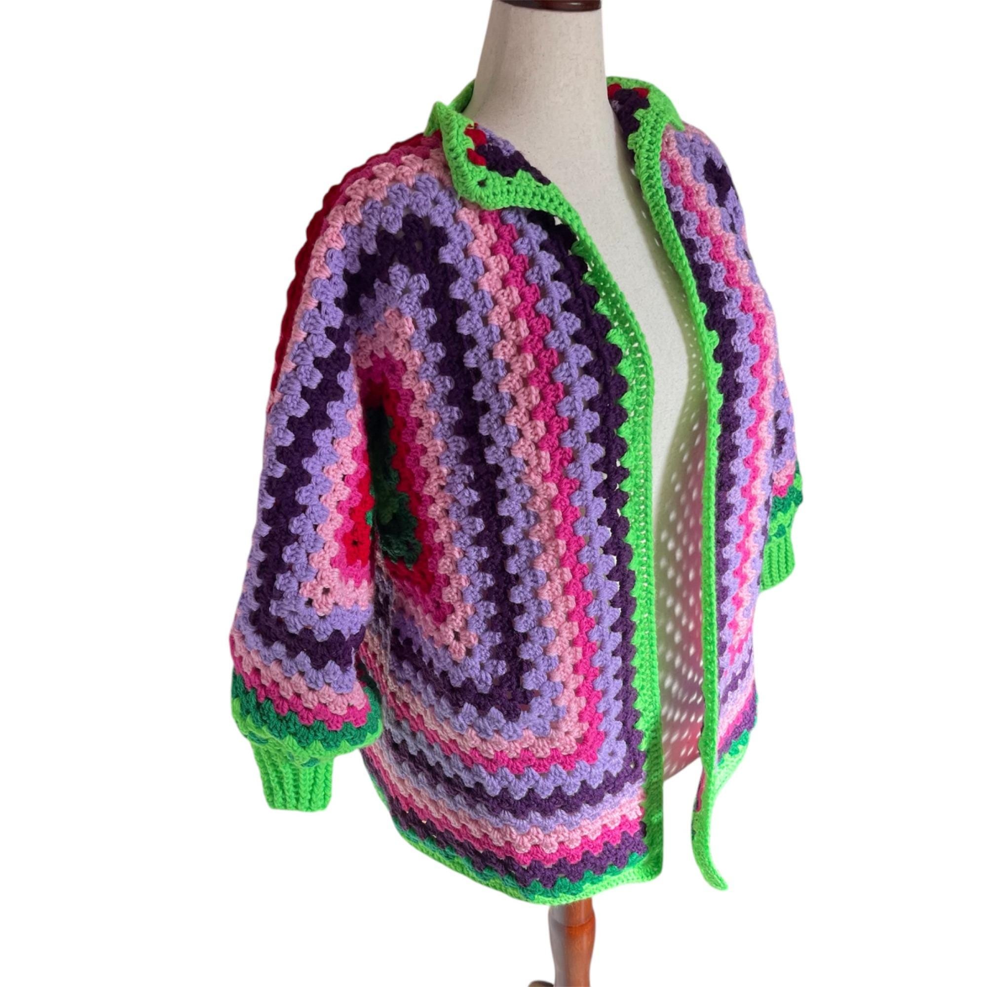 美品✨ ロージーモンスター viola crochet cardigan 完売品 Crochet Cardigan Beautiful Sweater Inspired Jason Mamoa Style