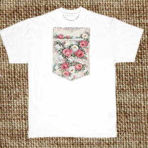 Flower Floral T Shirt, (Sweatshirt, Hoodie Available on Request) #795d*
