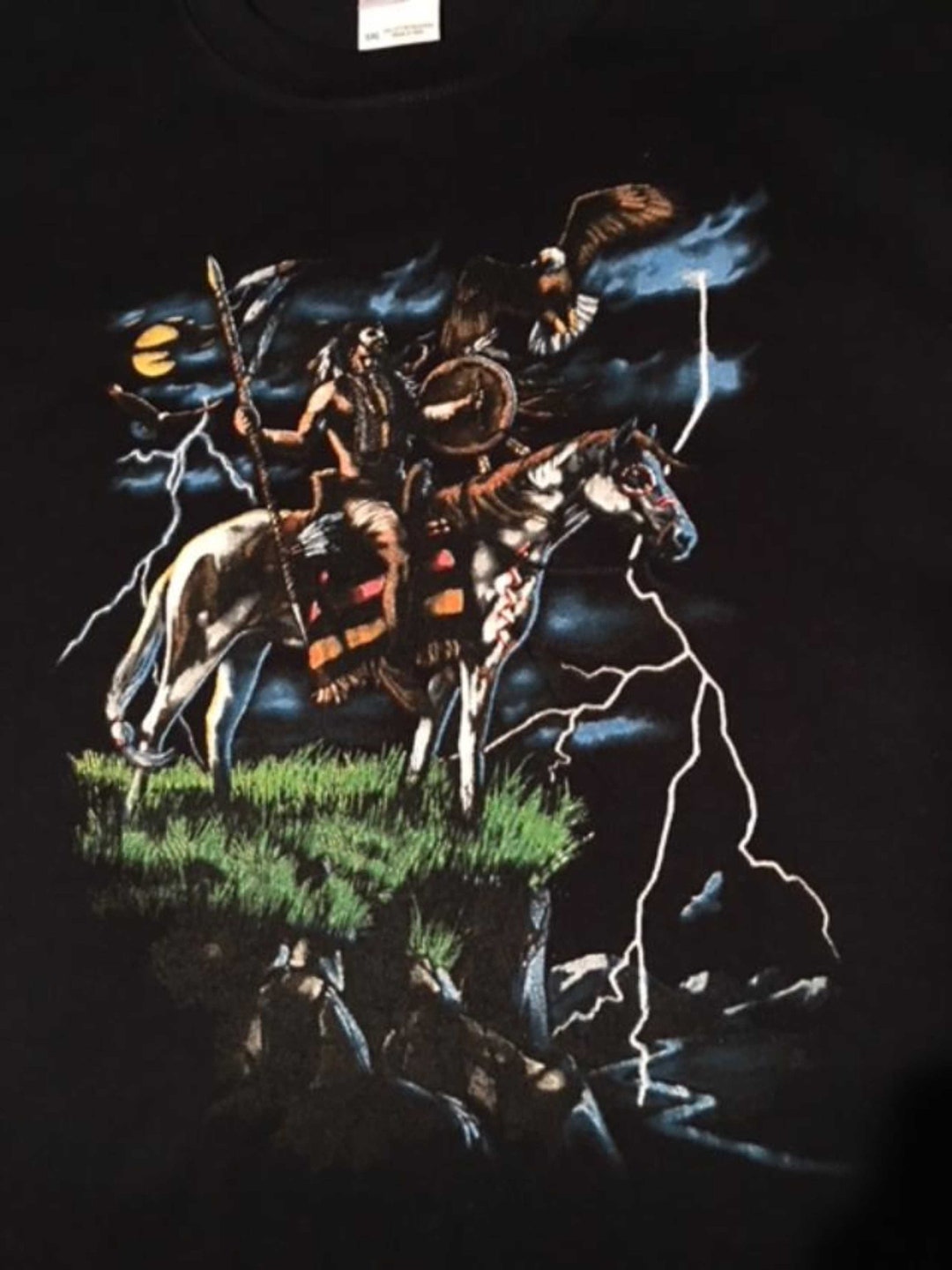 Native American Indian T Shirt, Southwest Warrior, sweatshirt, Hoodie Available on Request 777e 