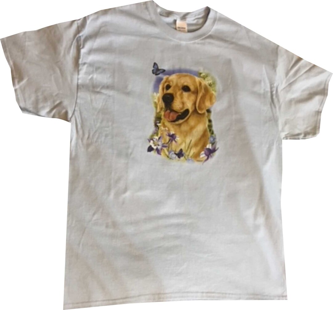 Golden Retriever T Shirt, Dog Floral Sweatshirt, Hoodie Available on ...