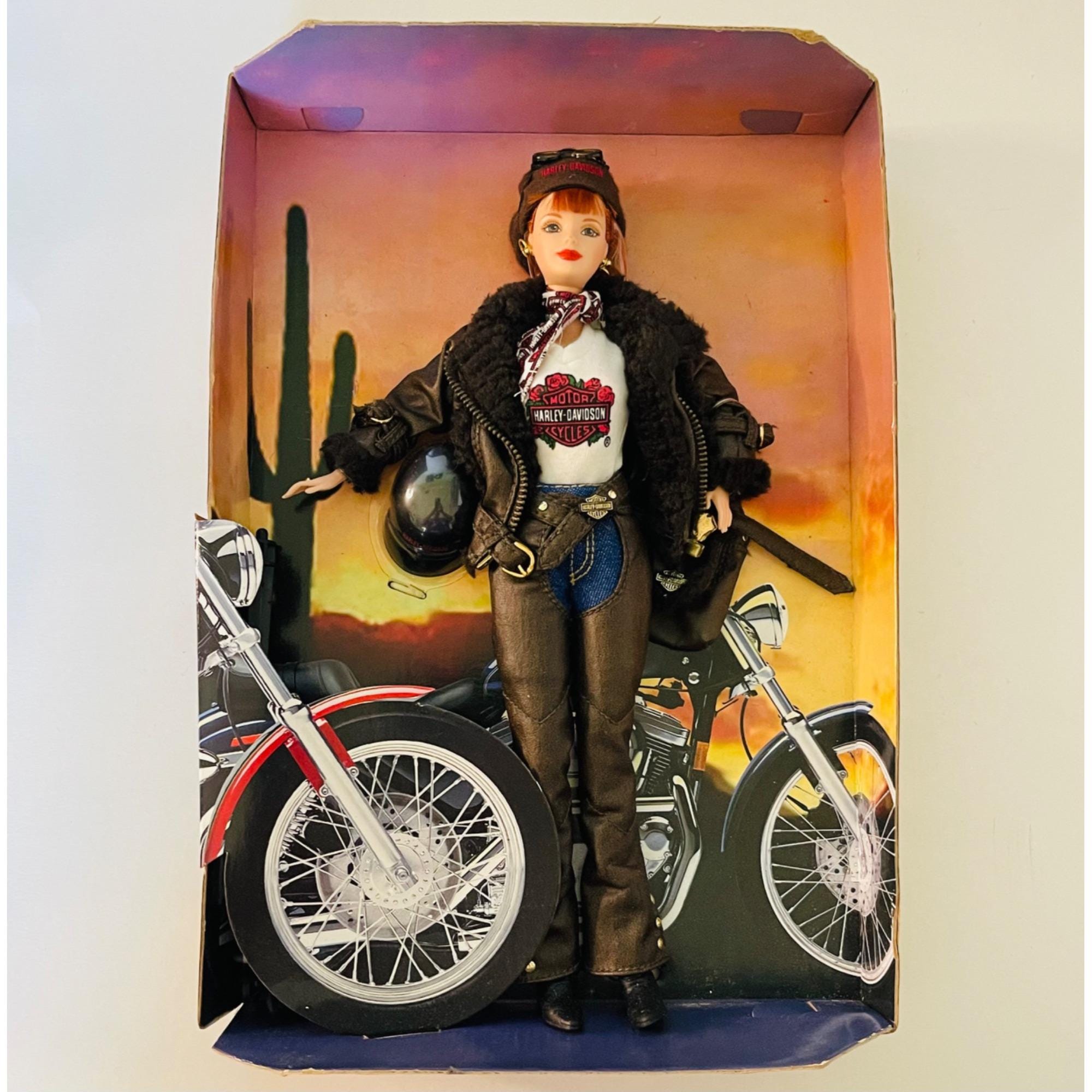 Vintage 1998 Harley Davidson Barbie Redhead 20441 Mint Doll NRFP