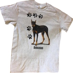 Doberman Pinscher T Shirt,(Sweatshirt, Hoodie Available on Request) #840f