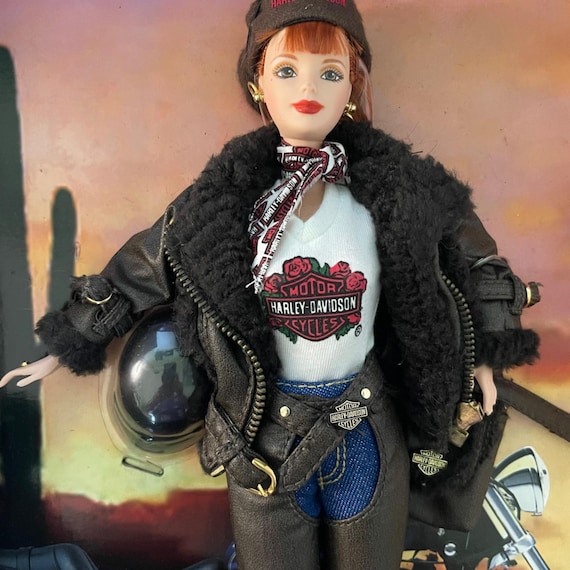 Vintage 1998 Harley Davidson Barbie Redhead 20441 Mint Doll NRFP
