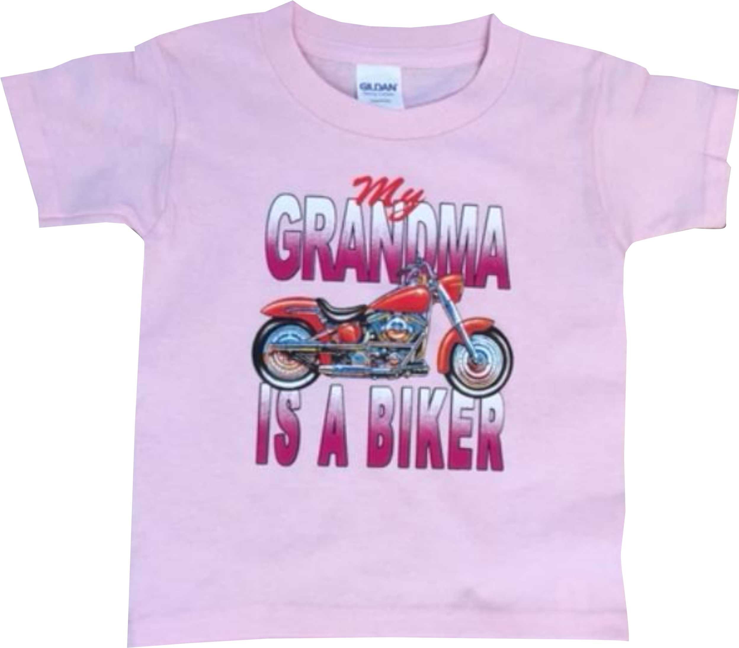 Kids Motorcycle Shirt Grandma is A Biker Toddler Etsy
