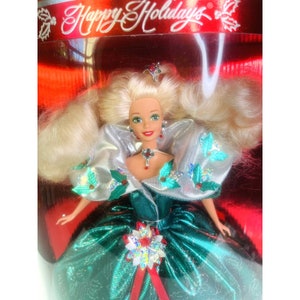 Barbie Doll Vintage 1995 Happy Holidays Special Edition Collector Gift NRFB NEW