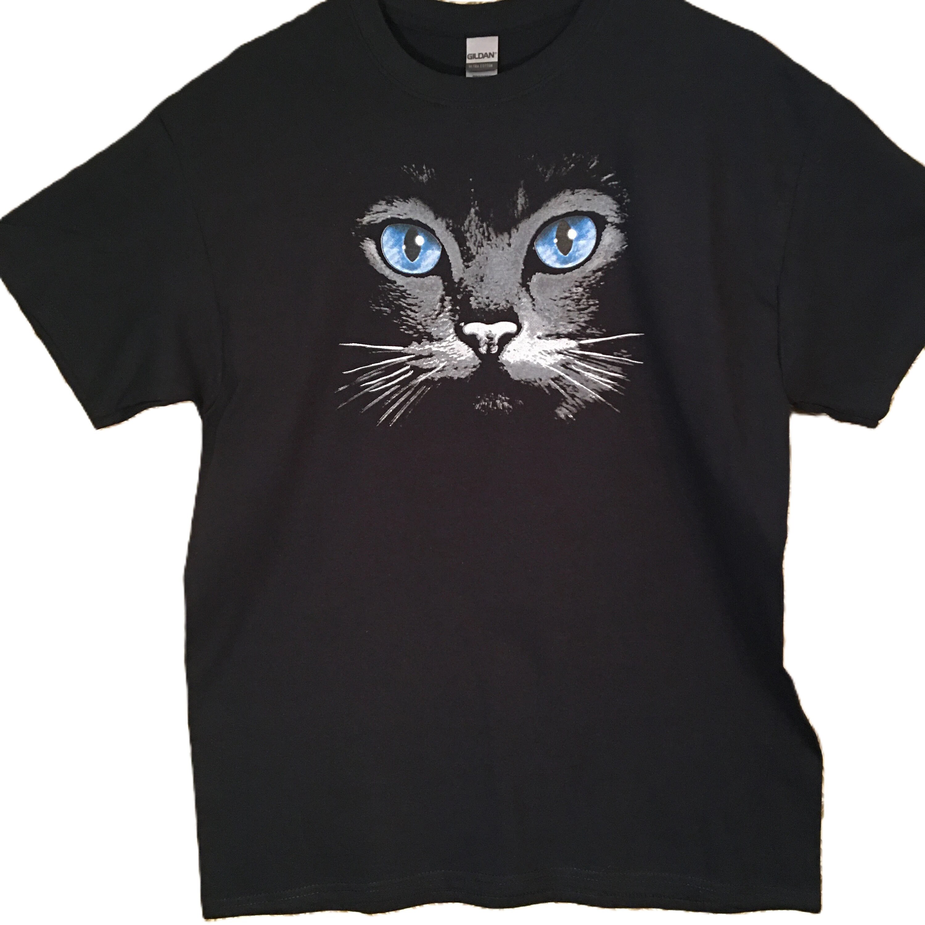 【HURJABOY】 Cat t-shirts S3 Amazon.com: Samurai Cat Japanese T-Shirt Small Grey