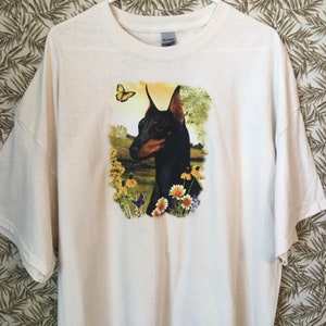 Miniature Pinscher T Shirt, Min Pin Dog (Sweatshirt, Hoodie Available on Request) #878c