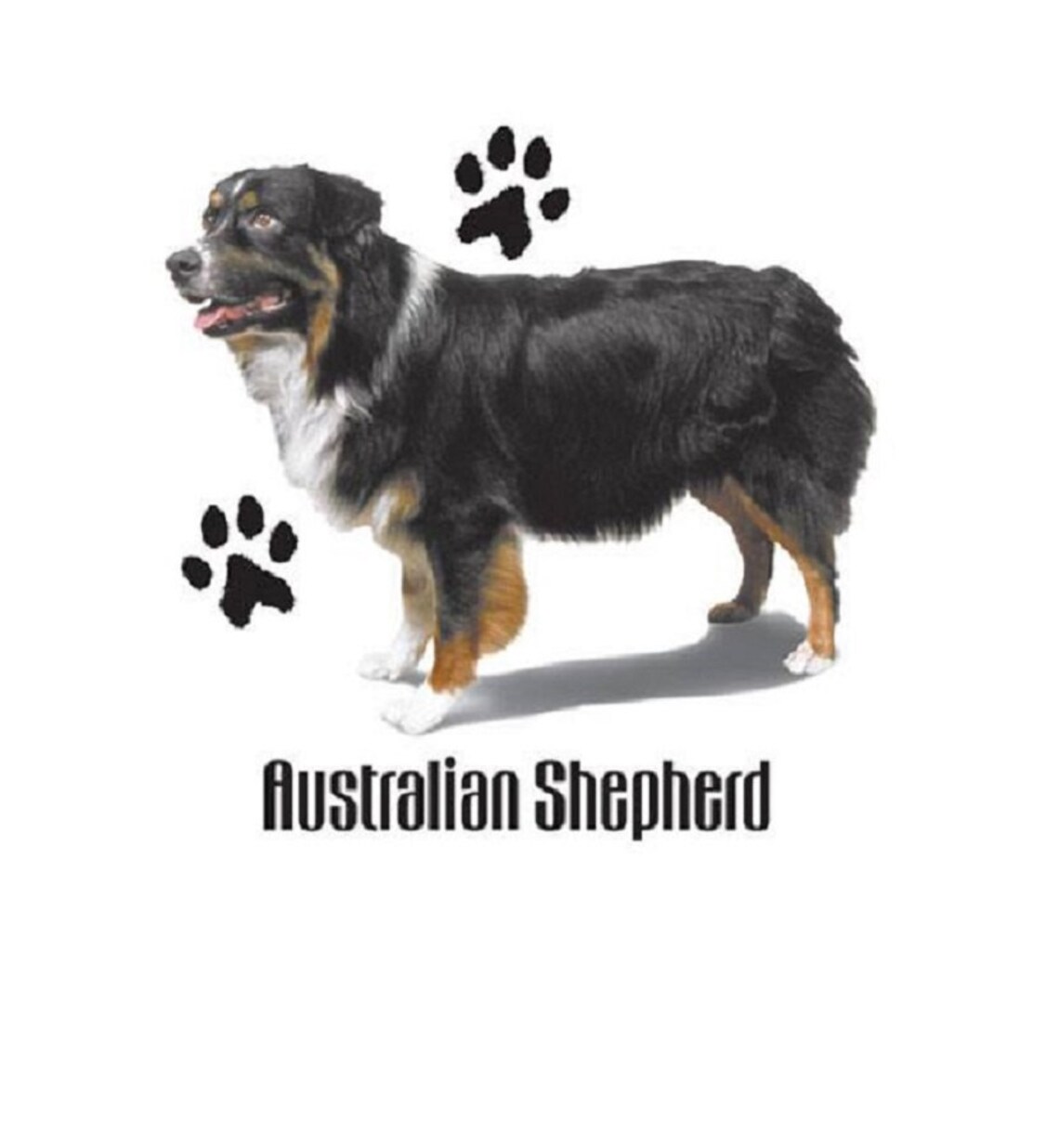 Australian Shepherd Aussie Vacuum Blueprint Sweatshirt main image 1