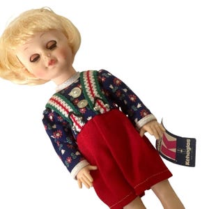 Hansel Doll Vintage Kehagias Fairy Tale Series 10&quot; Rubber Blonde