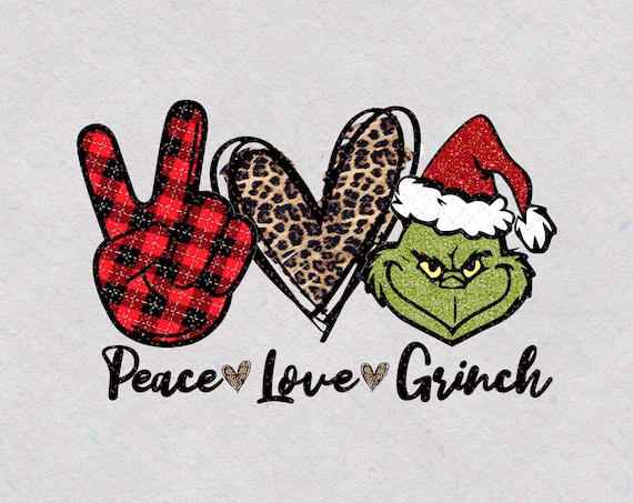 Free Free 76 Peace Love Grinch Svg Free SVG PNG EPS DXF File