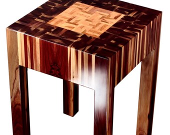 Walnut & Pecan Fourche Creek Butcher Block  by Bradley Brand - Made in USA since 1903
