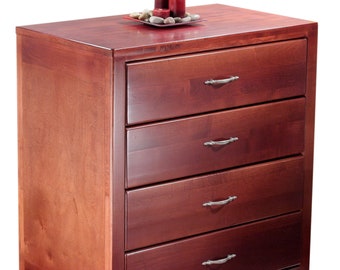 San Serif 4-Drawer Dresser by Bradley Brand - Made in USA since 1903