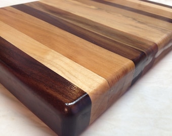 Hand Laid Hardwood Cuttingboard B1 by Bradley Brand - Made in USA since 1903