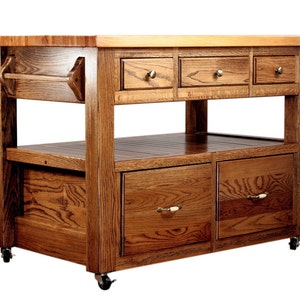 Buffalo Kitchen Island  by Bradley Brand - Made in USA since 1903