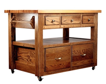 Buffalo Kitchen Island  by Bradley Brand - Made in USA since 1903