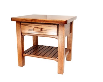 Homestead Nightstand End Table by Bradley Brand - Made in USA since 1903