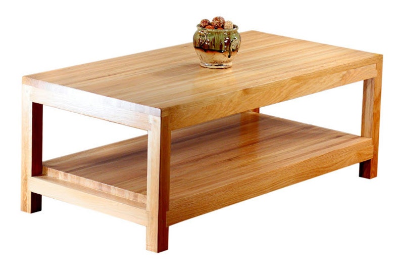 Solid White Oak Coffee Table Etsy