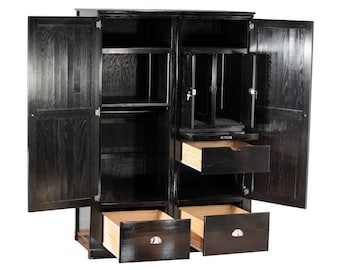Dr. Chambers' Executive Armoire by Bradley Brand - Made in USA since 1903