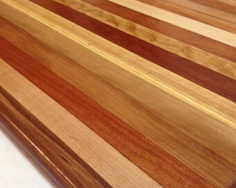 Hand Laid Hardwood Cuttingboard B2 by Bradley Brand - Made in USA since 1903