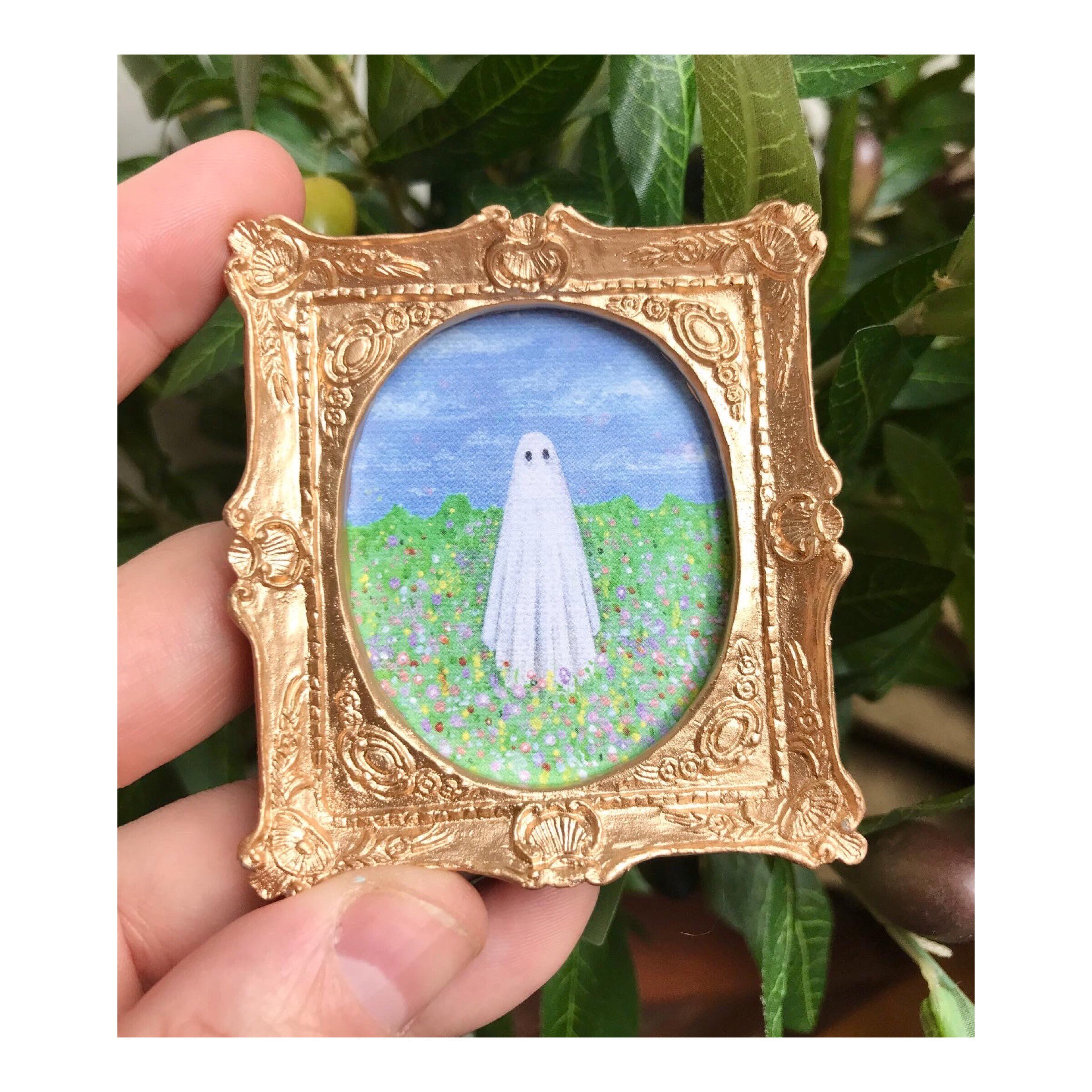 Meadow Ghost Framed Mini Print