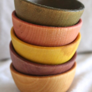 Stacking Bowls Essential Montessori Nesting and Stacking Learning Material Great for Play Kitchens, Sensory Bins or Stocking Stuffers image 6