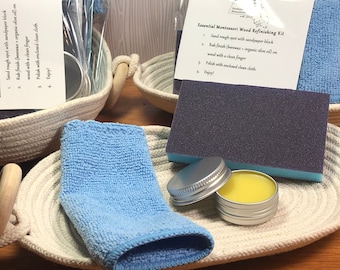 Essential Montessori Wood Refinishing Kit