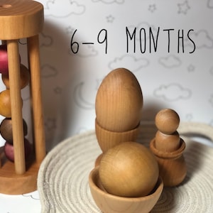 6-9 Months Bundle of Essential Montessori Materials image 1