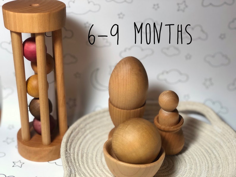 6-9 Months Bundle of Essential Montessori Materials image 1