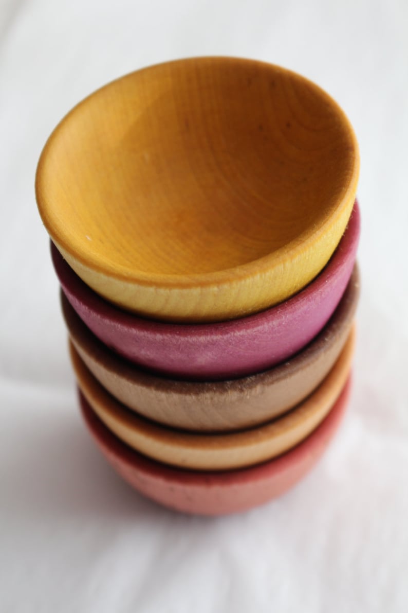 Stacking Bowls Essential Montessori Nesting and Stacking Learning Material Great for Play Kitchens, Sensory Bins or Stocking Stuffers image 1