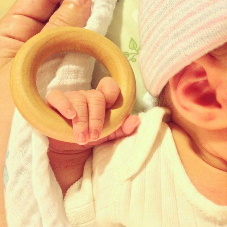 Wooden Ring Set of Three Essential Montessori image 3