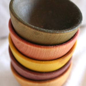 Stacking Bowls Essential Montessori Nesting and Stacking Learning Material Great for Play Kitchens, Sensory Bins or Stocking Stuffers image 4