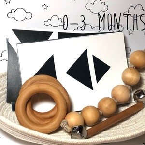 0-3 Months Bundle of Essential Montessori Materials image 1
