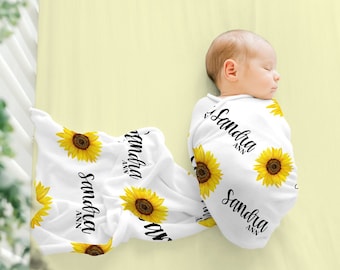 sunflower baby wrap