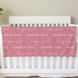 Manta personalizada con nombre de bebé, regalo personalizado para bebé, regreso personalizado a casa, manta de hospital de género neutro, regalo de baby shower, regalo para nueva mamá