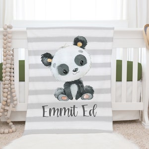 Panda bear crib bedding sale