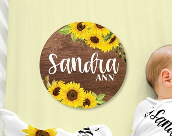 sunflower themed nursery