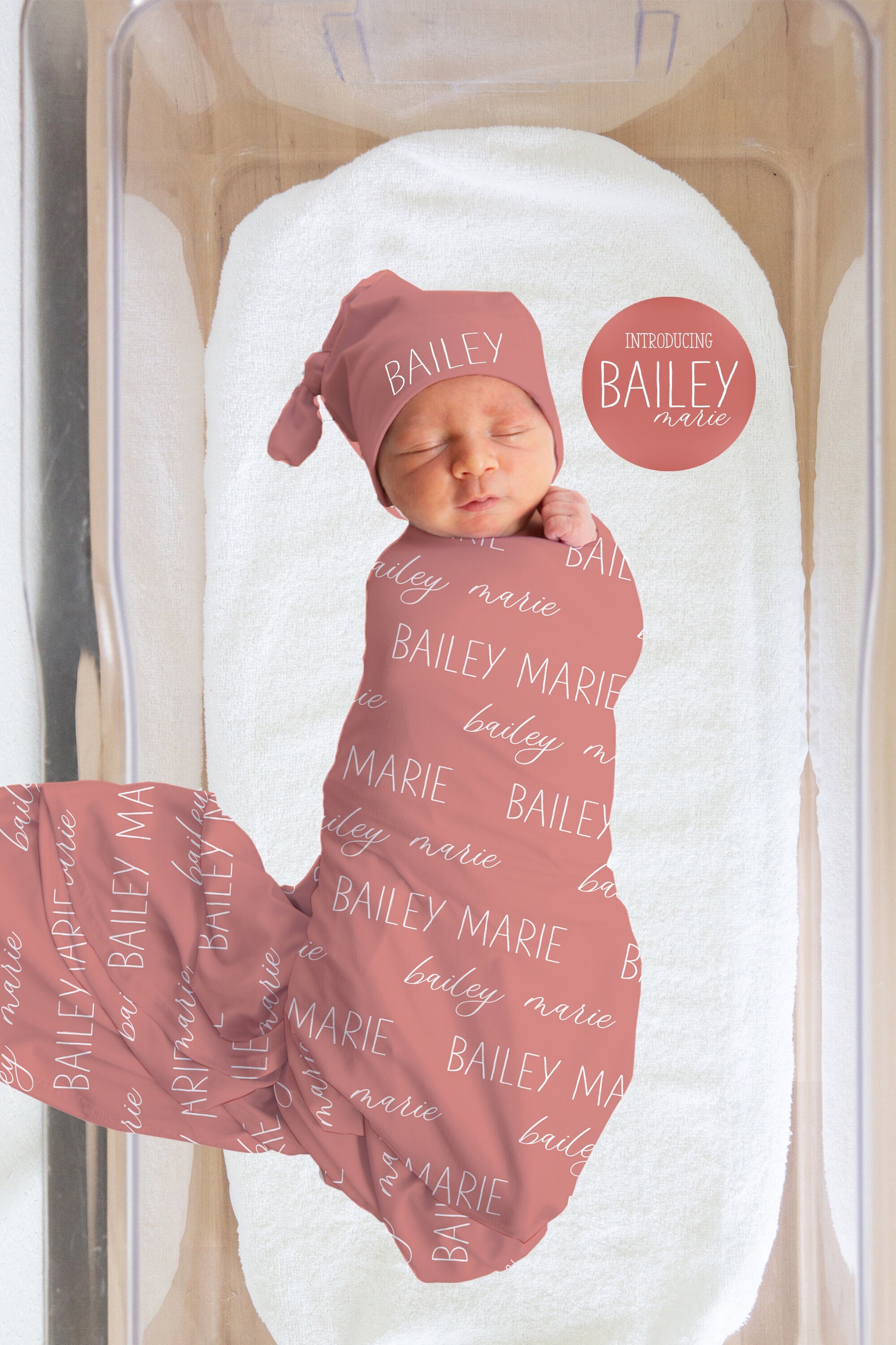 Baby name swaddle discount