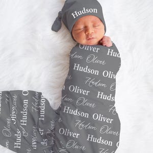 Personalized Baby Swaddle Blanket - JS01