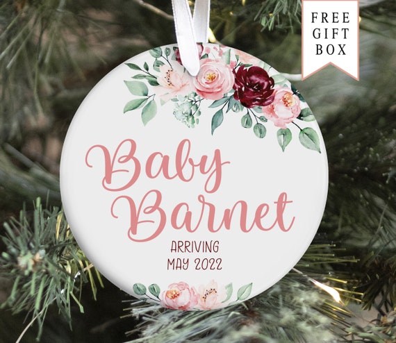 Pregnancy announcement hotsell ornament for grandparents