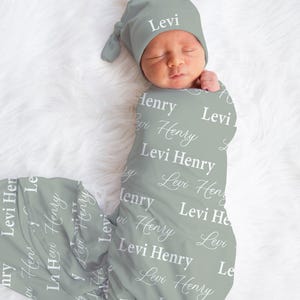 Personalized Baby Name Blanket, Personalized Baby Gift, Custom Coming Home, Gender Neutral Hospital Blanket, Baby Shower Gift, JS14