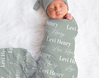 Personalized Baby Name Blanket, Personalized Baby Gift, Custom Coming Home, Gender Neutral Hospital Blanket, Baby Shower Gift, JS14