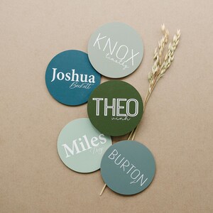 Personalized Wooden Name Sign – Custom Baby Name Sign, Nursery Decor, Newborn Keepsake, Baby Shower Gift, Custom Nursery Sign Decor