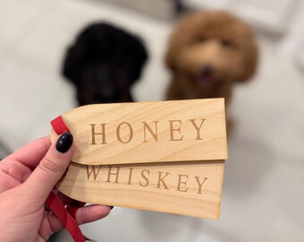 Christmas Stocking Name Tags, Personalized Stocking Tags, Personalized Gift Tags, Holiday Decor, CT05