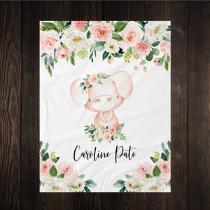 Personalized Baby Name Blanket, Personalized Baby Gift, Pig, Custom Coming Home Hospital Blanket, Baby Shower Gift Birthday Gift Farm Animal