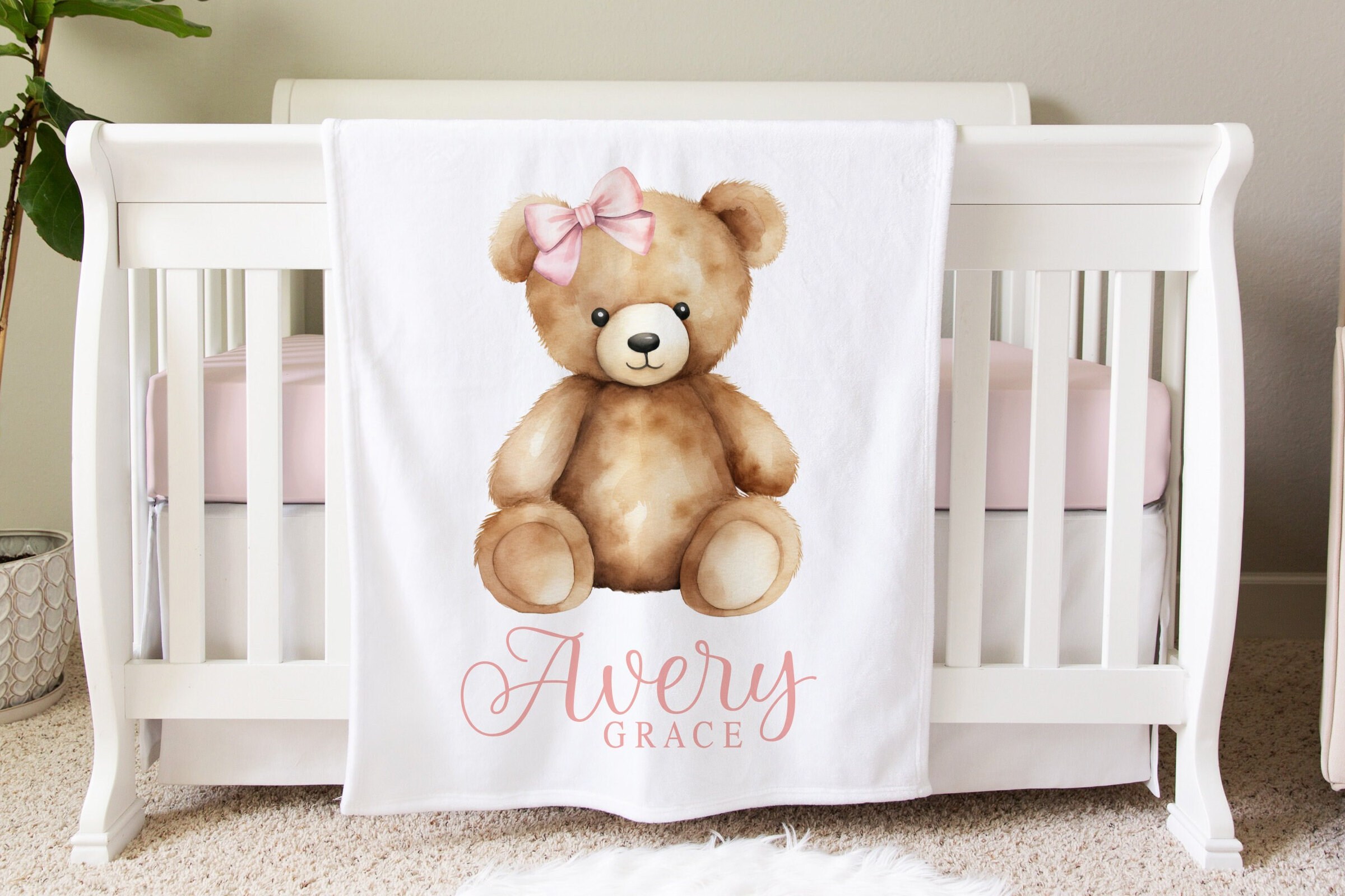 Teddy Bear Bedding Etsy UK